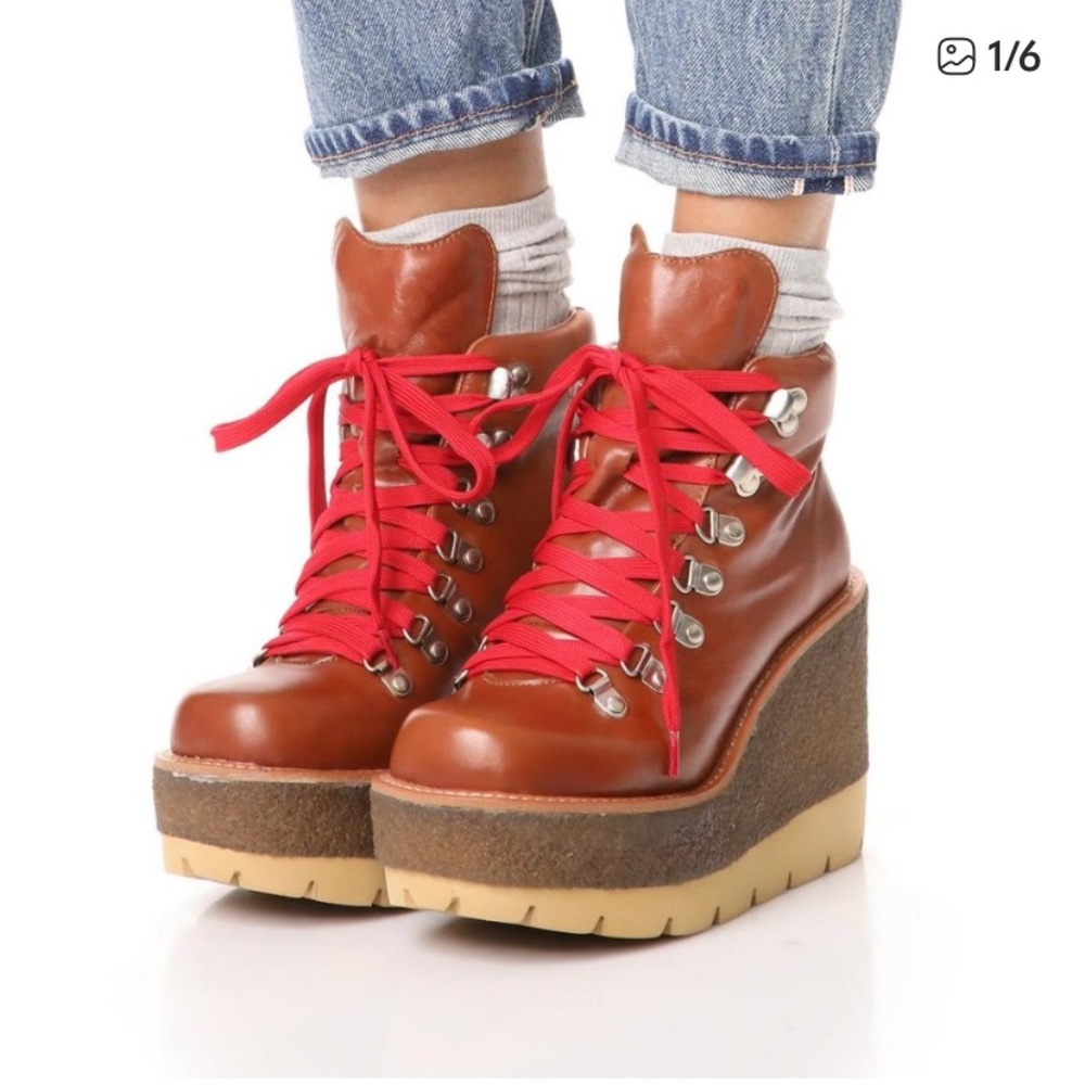 ISO. In search of : Jeffrey Campbell Explore Wedge Hiking Booties